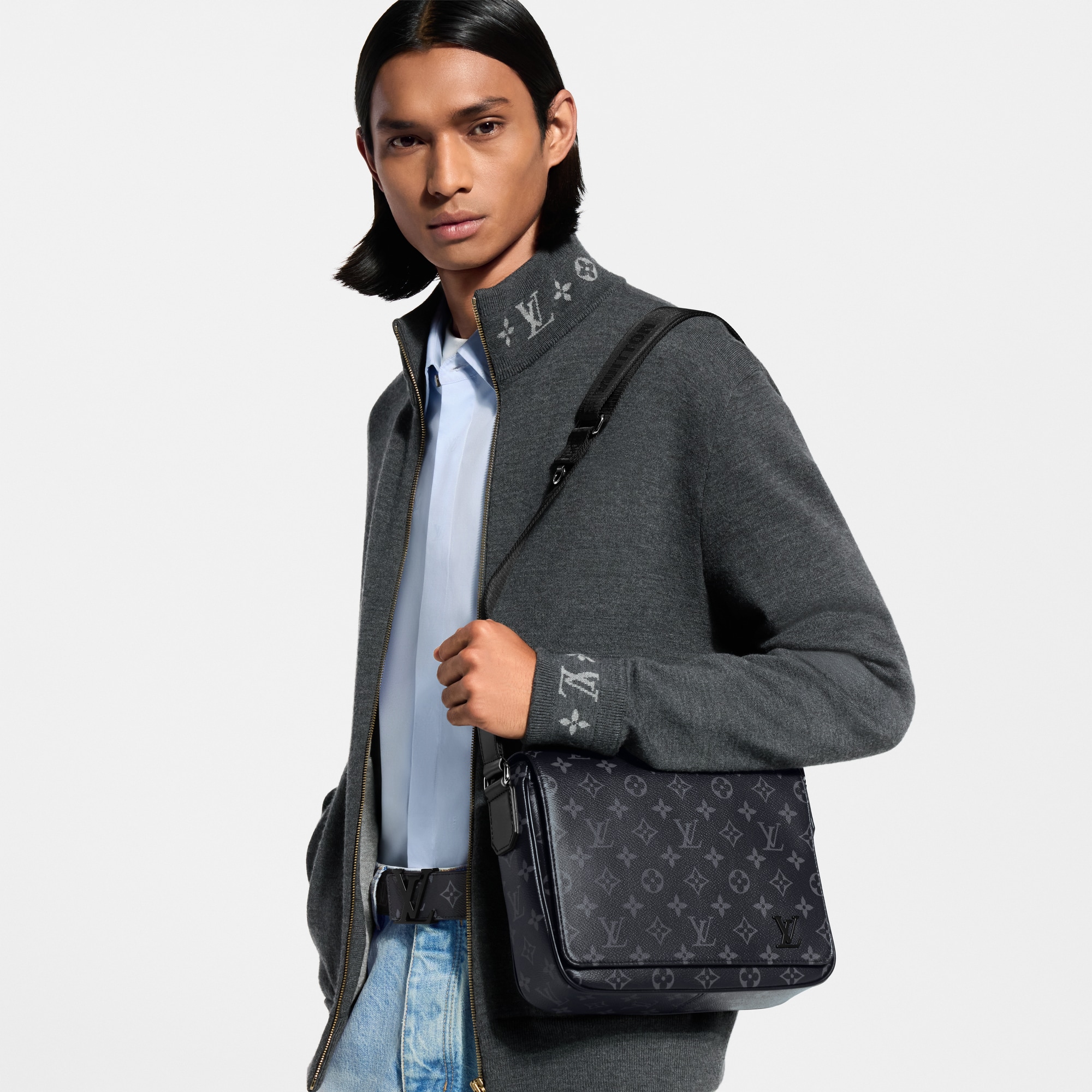 District PM Messenger Bag Monogram Eclipse - Bags M46255 | LOUIS